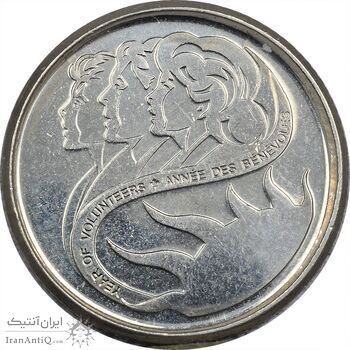 سکه 10 سنت 2001 (سال داوطلبان) الیزابت دوم - MS61 - کانادا سکه 10 سنت 2001 (سال داوطلبان) الیزابت دوم - MS61 - کانادا