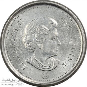 سکه 10 سنت 2007 الیزابت دوم - AU55 - کانادا سکه 10 سنت 2007 الیزابت دوم - AU55 - کانادا