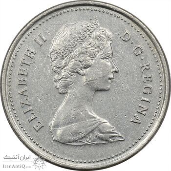 سکه 25 سنت 1982 الیزابت دوم - EF45 - کانادا سکه 25 سنت 1982 الیزابت دوم - EF45 - کانادا