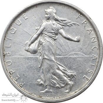 سکه 5 فرانک 1962 جمهوری کنونی - EF45 - فرانسه