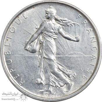 سکه 5 فرانک 1962 جمهوری کنونی - MS61 - فرانسه