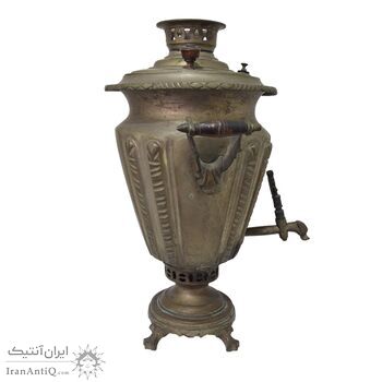 سماور ذغالی روسی - کد 027534