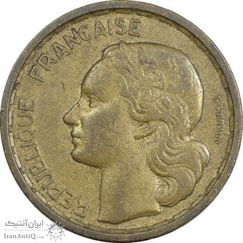 سکه 10 فرانک 1950 جمهوری چهارم - EF45 - فرانسه