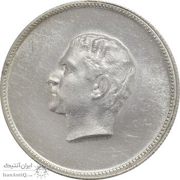 مدال نقره منشور کوروش بزرگ 1350 - MS61 - محمد رضا شاه مدال نقره منشور کوروش بزرگ 1350 - MS61 - محمد رضا شاه