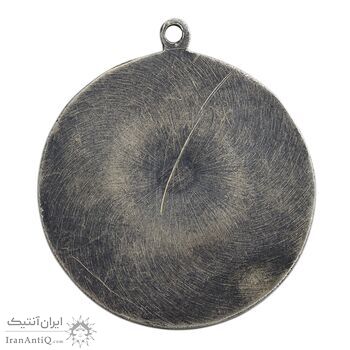 مدال نقره آویز فوتبال - EF - محمدرضا شاه