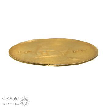 سکه طلا 2000 دینار 1343 تصویری - MS62 - احمد شاه