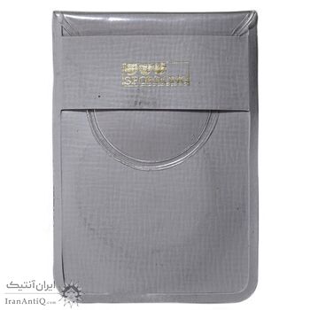 مدال نقره خدمت (دو رو تاج) - ضرب SPORRONG (با کاور فابریک) - UNC - رضا شاه