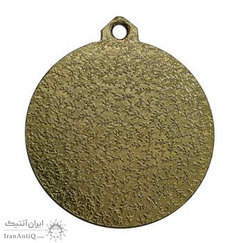 مدال آویز ورزشی پینگ پنگ (طلایی) - AU - جمهوری اسلامی