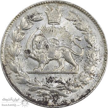 سکه 500 دینار 1330 خطی - MS62 - احمد شاه