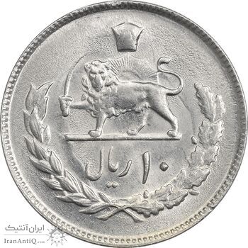 سکه 10 ریال 1352 (عددی) - MS61 - محمد رضا شاه سکه 10 ریال 1352 (عددی) - MS61 - محمد رضا شاه