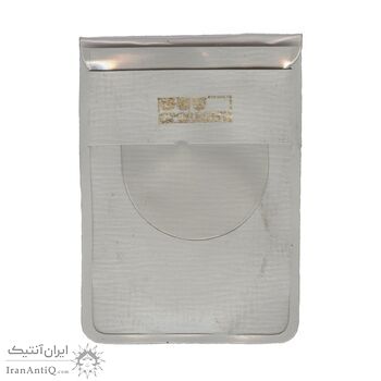 مدال نقره خدمت (دو رو تاج) - ضرب SPORRONG (با کاور فابریک) - رضا شاه