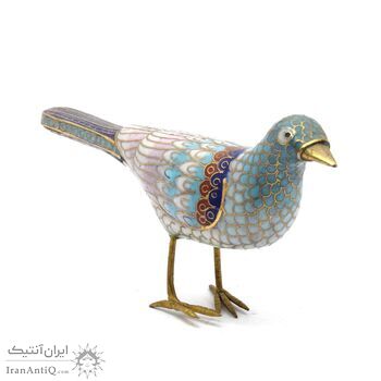 مجسمه میناکاری طرح کبوتر آنتیک