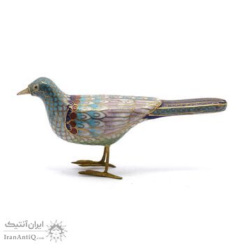 مجسمه میناکاری طرح کبوتر آنتیک