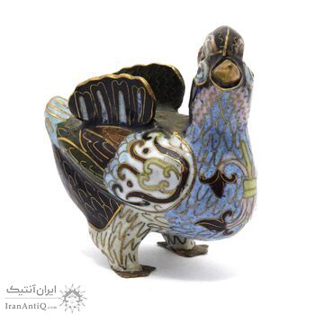 مجسمه میناکاری طرح ماندارین آنتیک