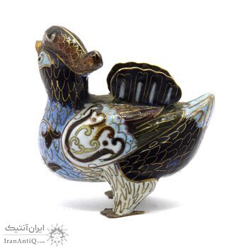 مجسمه میناکاری طرح ماندارین آنتیک