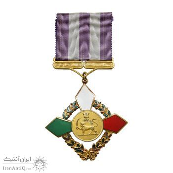 نشان خدمات ورزشی (با روبان) - EF - محمد رضا شاه