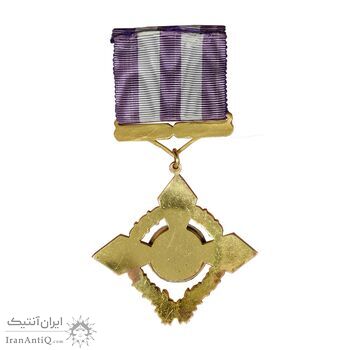 نشان خدمات ورزشی (با روبان) - EF - محمد رضا شاه