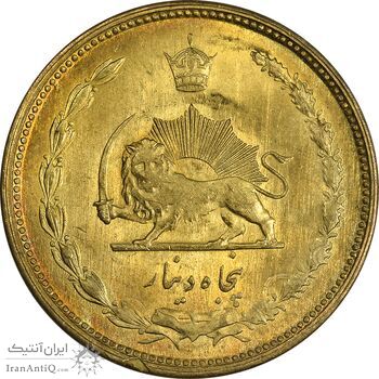 سکه 50 دینار 1331 - MS63 - محمد رضا شاه سکه 50 دینار 1331 - MS63 - محمد رضا شاه