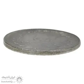 سکه 2000 دینار 1323 تصویری - AU58 - مظفرالدین شاه
