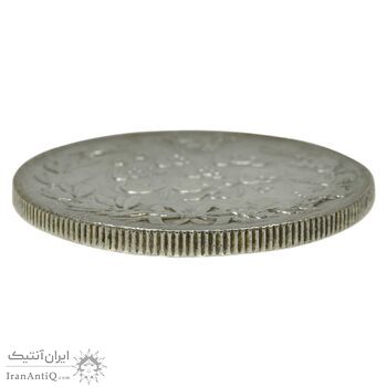 سکه 5000 دینار 1305 خطی - AU58 - رضا شاه