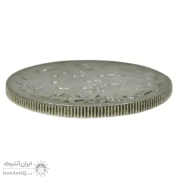 سکه 5000 دینار 1305 خطی - AU58 - رضا شاه