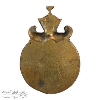 نشان بیست و پنجمین سال سلطنت (گیلان) بدون سوزن - EF - محمد رضا شاه