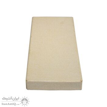 مدال نقره بپاداش خدمت (با جعبه و روبان فابریک) - UNC - رضا شاه