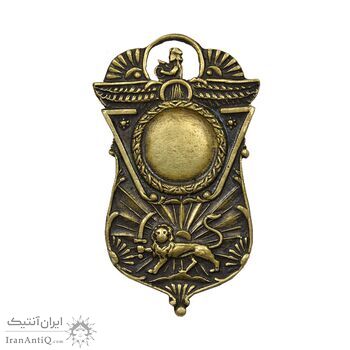 نشان برنز تاجگذاری رضا شاه (زرتشتیان) 1305 - VF - رضا شاه