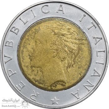 سکه 500 لیره 1978 جمهوری - صندوق بین المللی توسعه کشاورزی - AU55 - ایتالیا سکه 500 لیره 1978 جمهوری - صندوق بین المللی توسعه کشاورزی - AU55 - ایتالیا