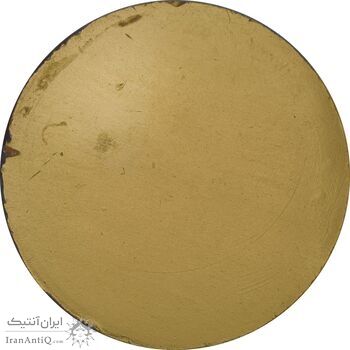 مدال یادبود سایز 10 گرمی بانک ملی (نمونه یک رو) - AU - محمد رضا شاه