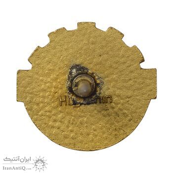 نشان سوزنی حزب ایران نوین (متفاوت) - UNC - محمد رضا شاه