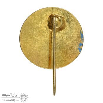 نشان پنجاهمین سال شاهنشاهی پهلوی 2535 (کوچک) - UNC - محمد رضا شاه