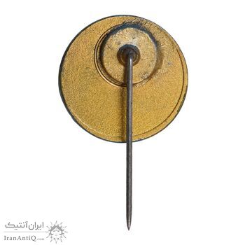 نشان پنجاهمین سال شاهنشاهی پهلوی 2535 (کوچک) - AU - محمد رضا شاه