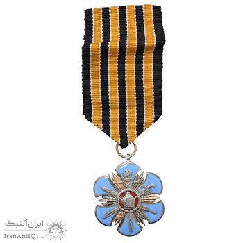 نشان پاس درجه 2 (با روبان) - EF - محمد رضا شاه