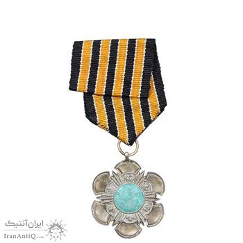 نشان پاس درجه 2 (با روبان) - EF - محمد رضا شاه