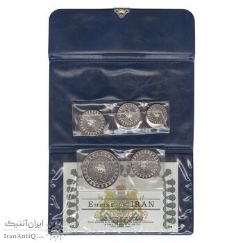 مدال های نقره سری جشنهای 2500 ساله شاهنشاهی - PF64 - محمد رضا شاه