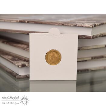 سکه طلا ربع پهلوی 1338 - MS63 - محمد رضا شاه