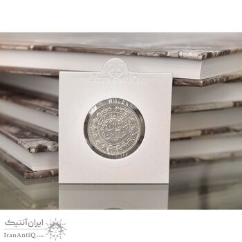 سکه 1000 دینار 1330 خطی - MS63 - احمد شاه