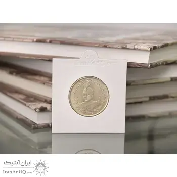 سکه 2000 دینار 1335 تصویری - MS61 - احمد شاه