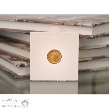 سکه طلا ربع پهلوی 1332 - MS64 - محمد رضا شاه