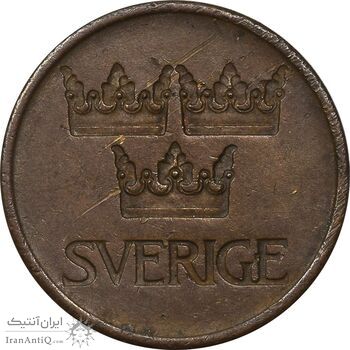 سکه 5 اوره 1972 گوستاو ششم - EF45 - سوئد سکه 5 اوره 1972 گوستاو ششم - EF45 - سوئد