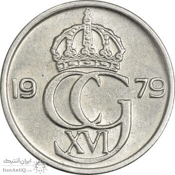 سکه 10 اوره 1979 کارل شانزدهم گوستاو - MS62 - سوئد