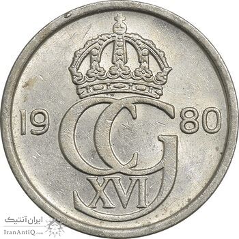 سکه 10 اوره 1980 کارل شانزدهم گوستاو - MS62 - سوئد سکه 10 اوره 1980 کارل شانزدهم گوستاو - MS62 - سوئد