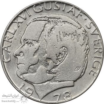 سکه 1 کرون 1978 کارل شانزدهم گوستاو - AU50 - سوئد سکه 1 کرون 1978 کارل شانزدهم گوستاو - AU50 - سوئد