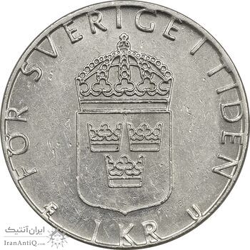 سکه 1 کرون 1978 کارل شانزدهم گوستاو - AU50 - سوئد سکه 1 کرون 1978 کارل شانزدهم گوستاو - AU50 - سوئد