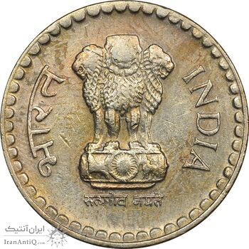 سکه 5 روپیه 2003 جمهوری - EF40 - هند