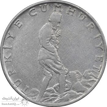 سکه 2-1/2 لیر 1961 جمهوری - EF40 - ترکیه