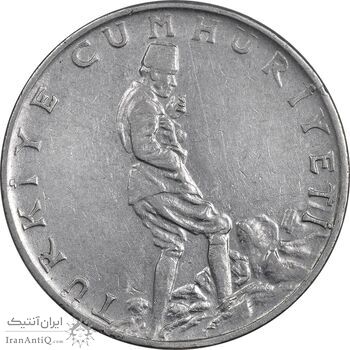 سکه 2-1/2 لیر 1972 جمهوری - EF45 - ترکیه