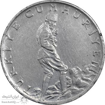 سکه 2-1/2 لیر 1975 جمهوری - EF45 - ترکیه