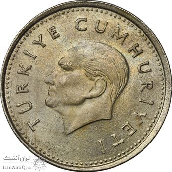 سکه 1000 لیر 1991 جمهوری - MS61 - ترکیه